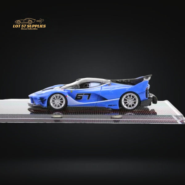 U2 Ferrari FXX-K Evo Sea Blue 1:64