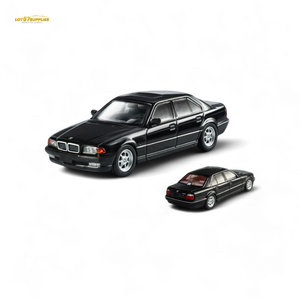 DCM BMW E38 740iL 7-Series in Black 1:64