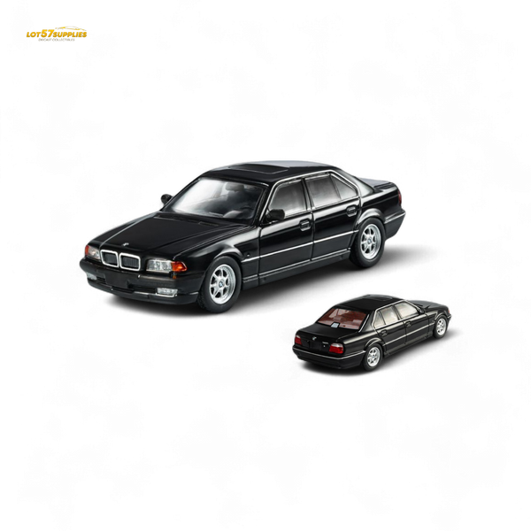DCM BMW E38 740iL 7-Series in Black 1:64