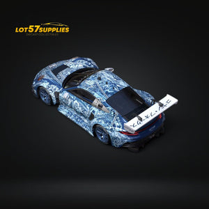 (Pre-Order) DCM Porsche 911 GT3 R Green Ocean 1:64