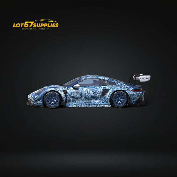 (Pre-Order) DCM Porsche 911 GT3 R Green Ocean 1:64