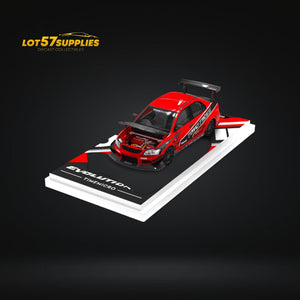 (Pre-Order) TimeMicro Mitsubishi EVO 9 Red Devils 1:64