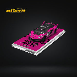 (Pre-Order) Cool Car Lamborghini GT EVO Dark Pink 1:64
