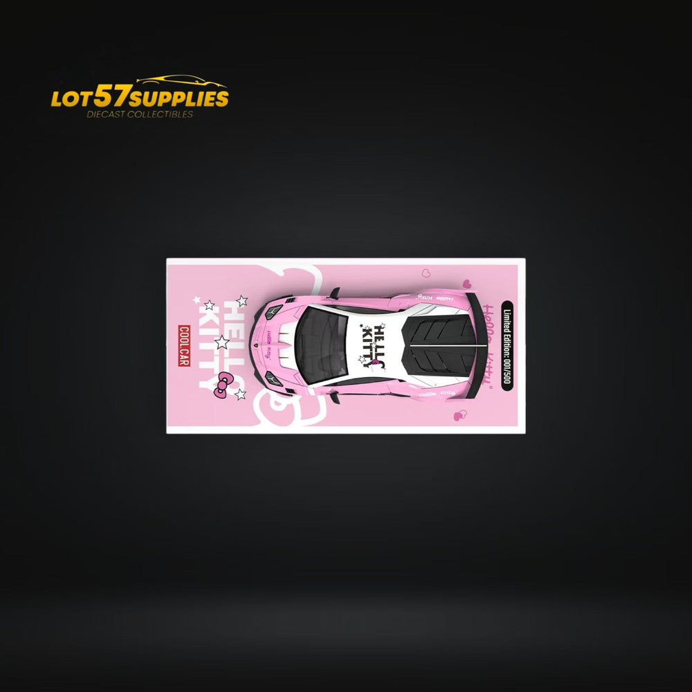(Pre-Order) Cool Car Lamborghini GT EVO Light Pink 1:64