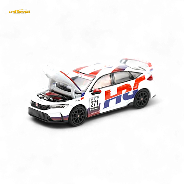 Pop Race Civic FL5 Type-R TCR HRC Livery 1:64