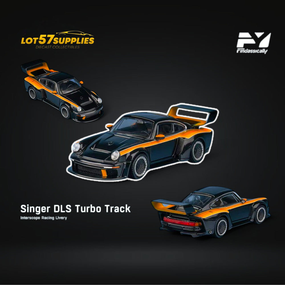 (Pre-Order) Findclassically Singer DLS Turbo High Tail Black Pearl Track Version 1:64