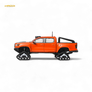 GCD Toyota TACOMA in Orange Red & 3PMSF Tires 1:64