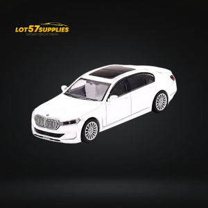 Mini-GT BMW Alpina B7 xDrive Alpine White 1:64 #557 MGT00557