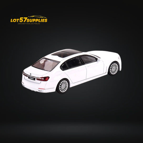 Mini-GT BMW Alpina B7 xDrive Alpine White 1:64 #557 MGT00557