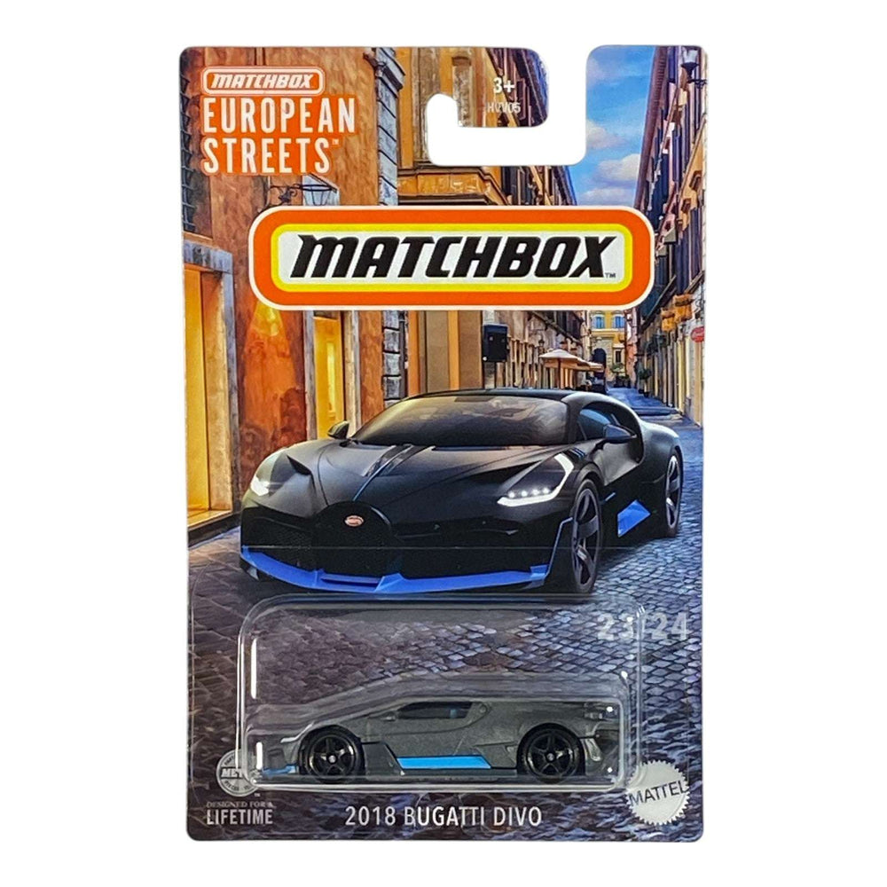 Matchbox 2018 Bugatti Divo - European Streets Series 23/24