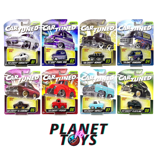 Planet N Toys CarTuned 1:64 Mainline Assortment of Styles