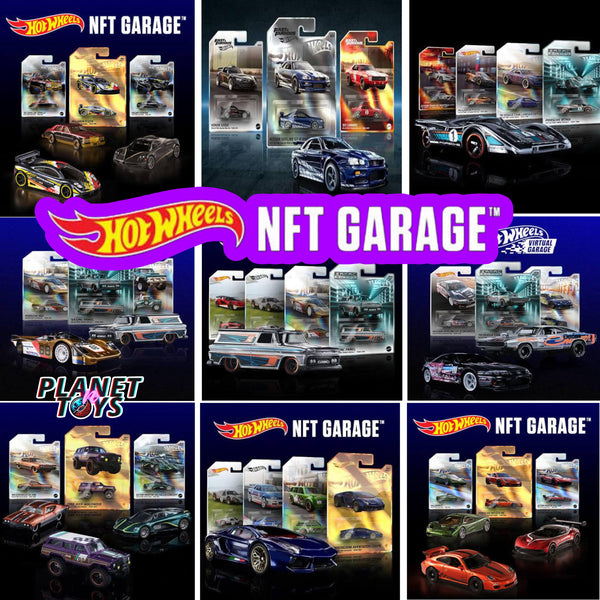 Planet N Toys Hot Wheels NFT Garage Assorted 1:64