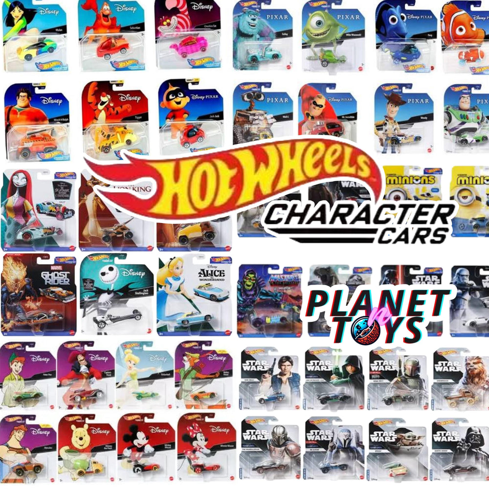 Planet N Toys Diecast 1:64 Character Basic Cars