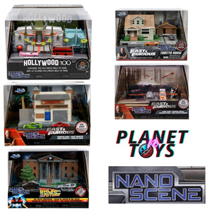 Planet N Toys Set Nano Scene Jada Toys(Assorted) (1:87 scale )