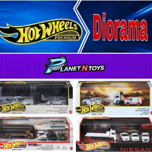 Hot Wheels Premium Diorama Set 1:64 Assorted
