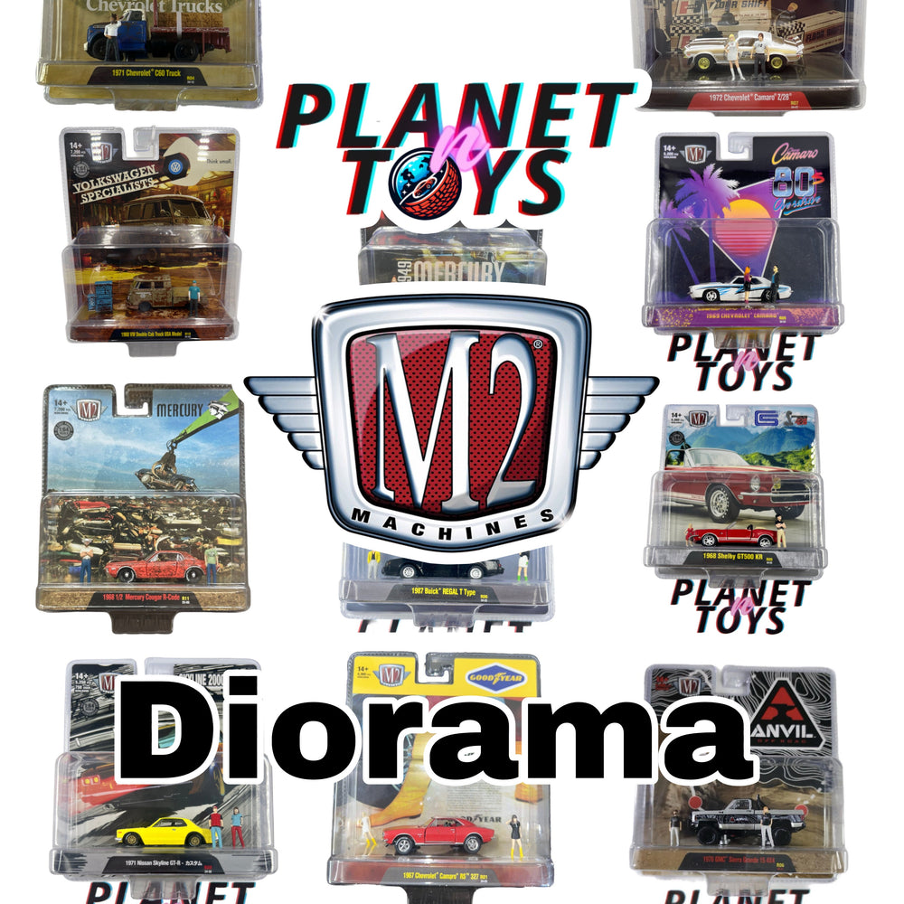 Planet N Toys M2 Machines Diorama Assorted 1:64