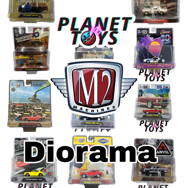 Planet N Toys M2 Machines Diorama Assorted 1:64