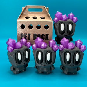 Blob Lab Rock w/ Optional Box | 3D Printed Desk Toy