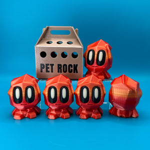 Blob Lab Rock w/ Optional Box | 3D Printed Desk Toy