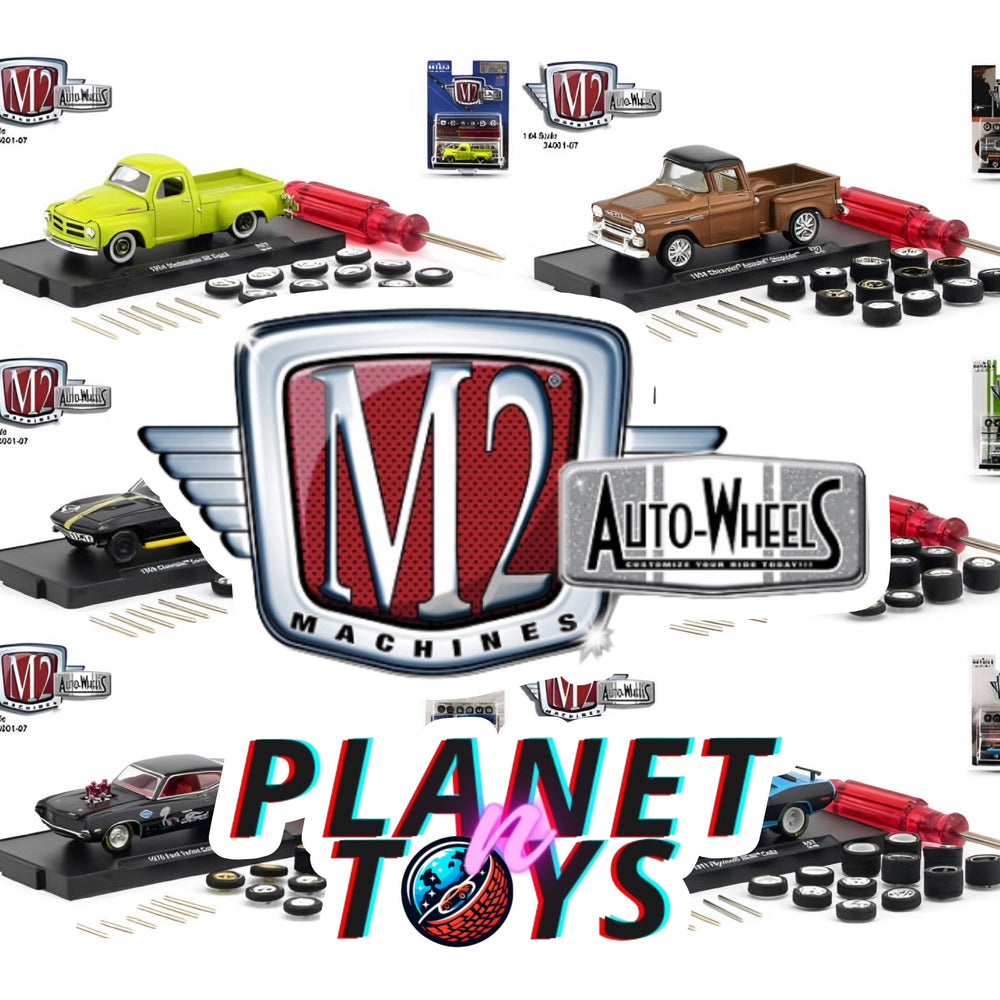 Planet N Toys M2 Machines Auto-Wheels 1:64 Assorted Diecast