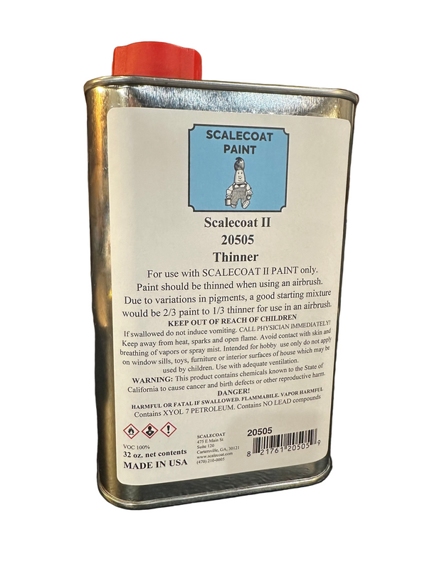 Fusion Scale Hobbies Scalecoat II Thinner 32oz Can