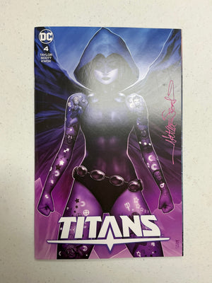 [Signed by Nathan Szerdy] TITANS #4 NATHAN SZERDY (616) EXCLUSIVE VAR [IN STOCK]