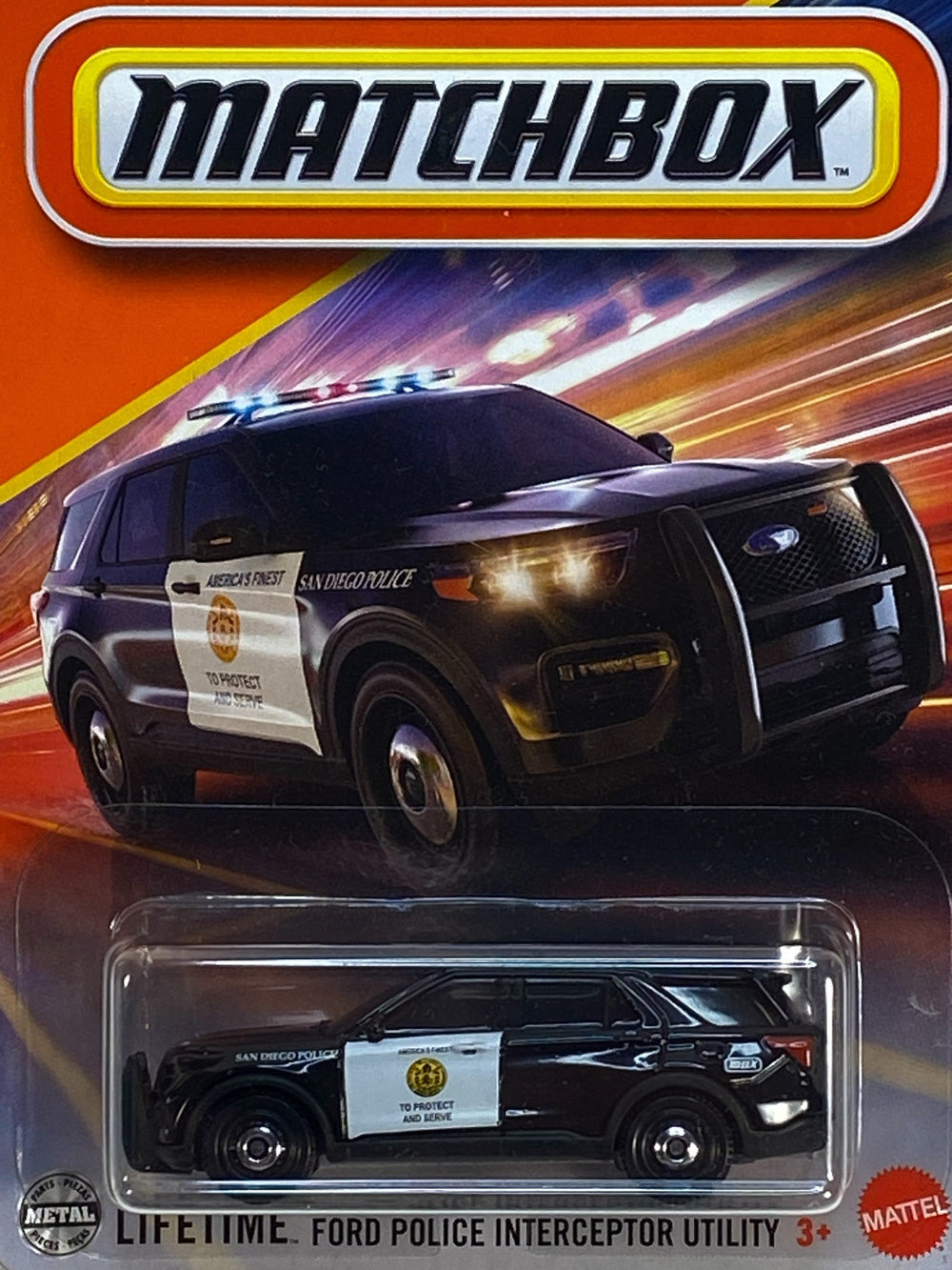 Matchbox Ford Police Interceptor Utility - 2025 Matchbox Series 75/125