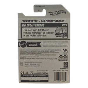 Hot Wheels '68 Corvette - Gas Monkey Garage - HW Dream Garage Series 5/5