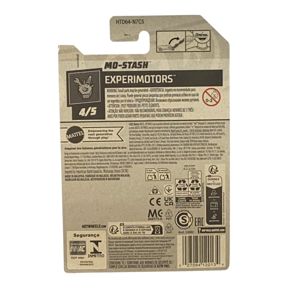 Hot Wheels Mo-Stash - Mustache-Themed Design - Experimotors Series 4/5