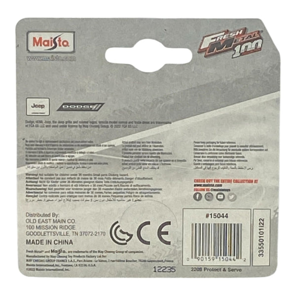 Maisto Police Car - Fresh Metal 100 Series