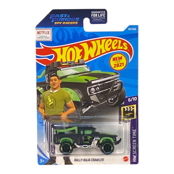 Hot Wheels Rally Baja Crawler - Green Screen Time Series 6/10 - Fast & Furious Spy Racers