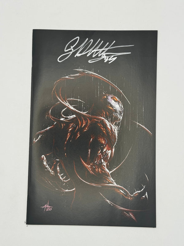 [Signed by Gabriele Dell'Otto] Venom #31 Unknown Comics Gabriele Dell_Otto Exclusive Carnage Var Kib [INST]