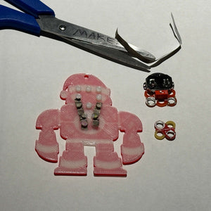 Maker Shed Makey Klaus LED Ornament — Kit