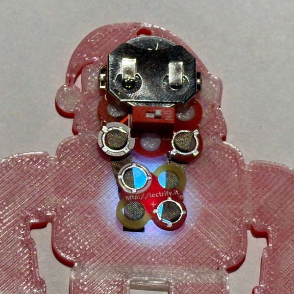 Maker Shed Makey Klaus LED Ornament — Kit