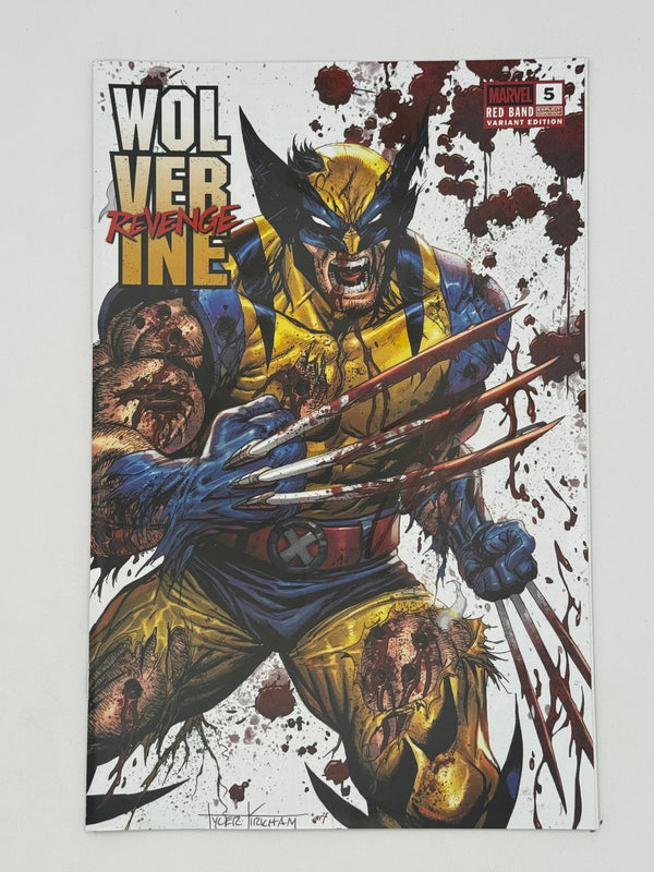 [Signed by Hickman] Wolverine: Revenge - Red Band #5 Unknown Comics Kirkham Convention Exclusive Var Explicit Content [INST]