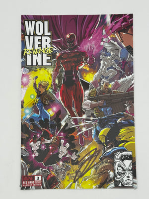 [Signed by Hickman] Wolverine: Revenge - Red Band #3 Unknown Comics Andrews Convention Exclusive Var Explicit Content [INST]