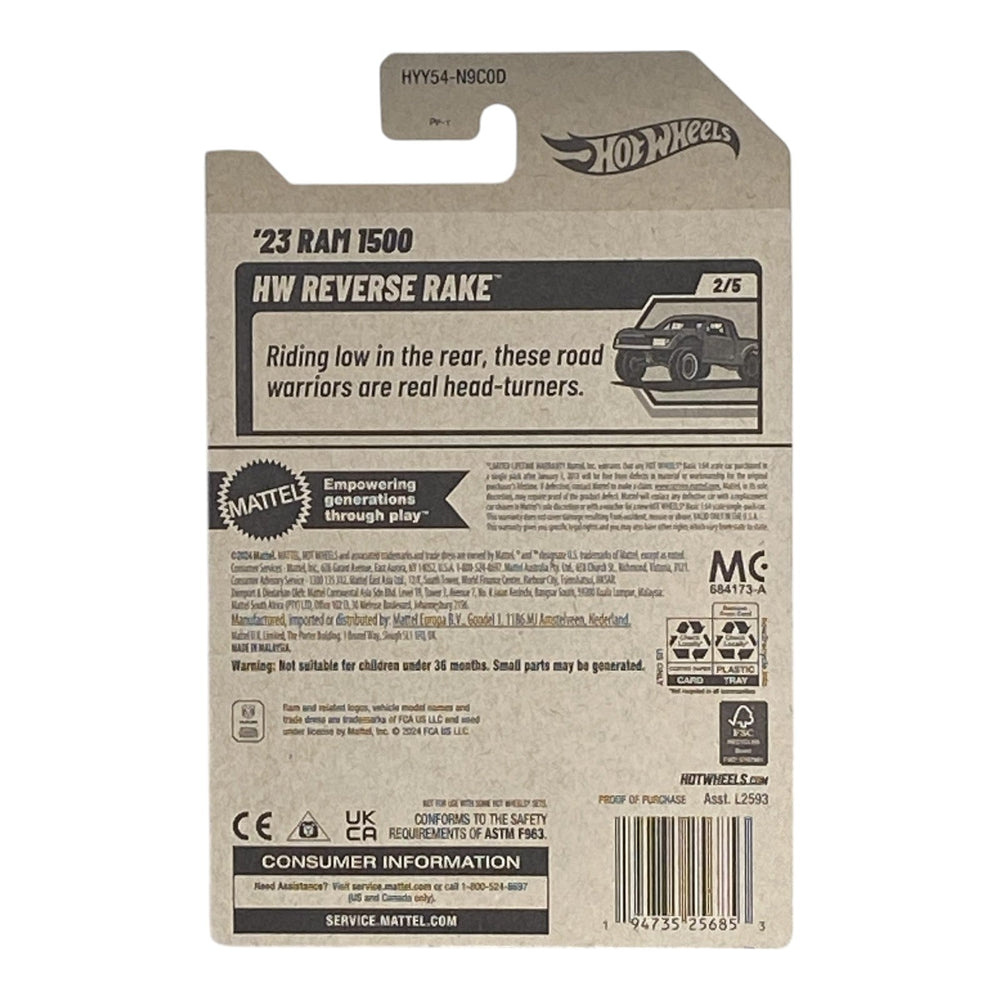 Hot Wheels '23 Ram 1500 - HW Reverse Rake Series 2/5