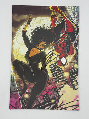 [Signed by Hickman] Ultimate Spider-Man #11 Virgin Unknown Comics Andrews Exclusive Var [INST]