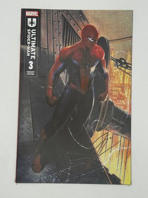 [Signed by Hickman] Ultimate Spider-Man #3 Unknown Comics Dell'Otto Exclusive Var [INST]