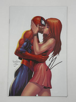 [Signed by Hickman] Ultimate Spider-Man #2 Virgin Unknown Comics Kirkham Exclusive Var [INST]