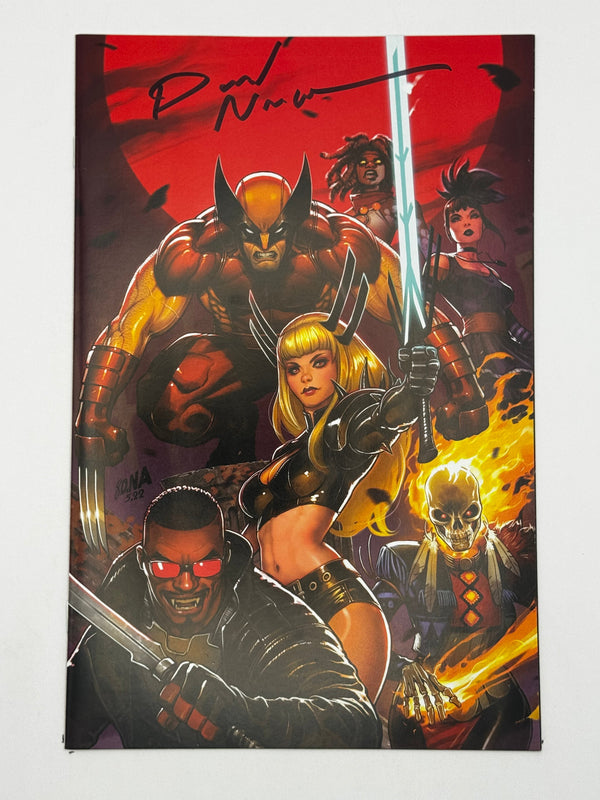 [Signed by David Nakayama] MIDNIGHT SUNS #1 Virgin UNKNOWN COMICS DAVID NAKAYAMA EXCLUSIVE VAR