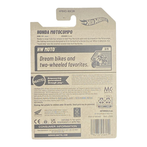 Hot Wheels Honda Motocompo - HW Motto Series 3/5