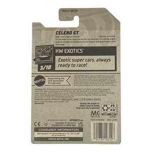 Hot Wheels Celero GT | Exotics Series 3/10