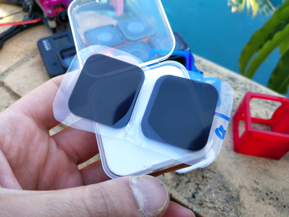 FPVCycle ND Filter for GoPro and other Cameras - ND16 - 2 Pack