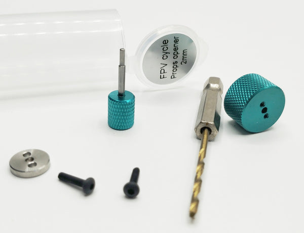 FPVCycle - 2mm Prop Hole Drill Bit Kit