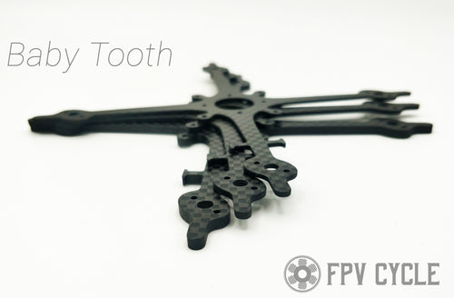 FPVCycle  - BabyTooth Frame (CHOOSE THICKNESS)