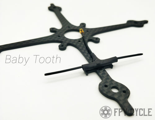FPVCycle BabyTooth Frame (CHOOSE THICKNESS)