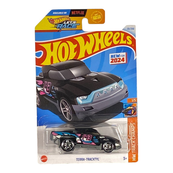 Hot Wheels Terra-Tracktyl (Black) - HW track Champs Series 1/5