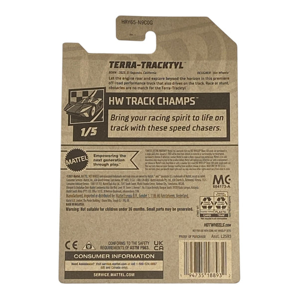 Hot Wheels Terra-Tracktyl (Black) - HW track Champs Series 1/5