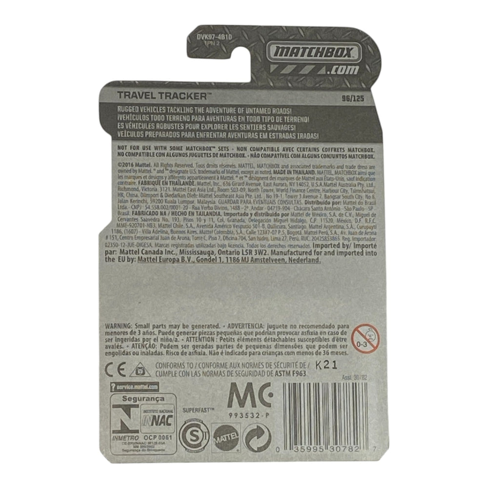 Hot Wheels Travel Tracker - Matchbox Series 96/125